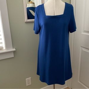 FRESH FX, CERULEAN BLUE CAUSAL DRESS SIZE: M